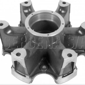 Cubo Roda Raiado Carreta - Noma/aro 20/6 Furos