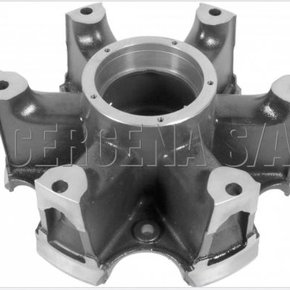 Cubo Roda Raiado Carreta - Guerra / Aro 20 / 5 Furos