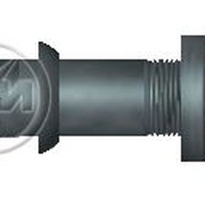 Parafuso Roda Kit Mb - 22x100/ch30/flangeada/traseiro