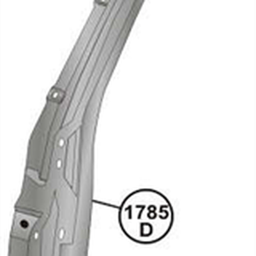 Coluna Para-brisa Mb - 709/1618/1620 Ext.dir