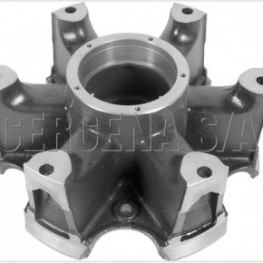 Cubo Roda Raiado Carreta - Krone / Aro 22 / 6 Furos