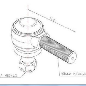 Terminal Direcao Dir Mb - Fr Ar Longa