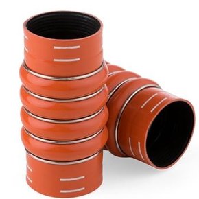 Mangueira Intercooler Motor Vw/man - Constellation / D 0834 / D 0836 / 5 Aneis / Lado Quente