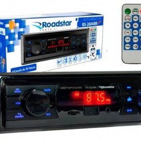 Radio Am/fm Com Usb Aux Bluetooth