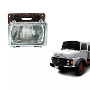 Farol Principal Direito Mb Cara Preta Ano 1983 A 1992