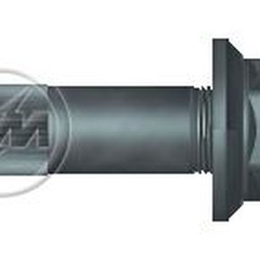 Parafuso Roda Kit Mb - 22x100 / Ch 32 / Recartilhado / Alta / Traseiro