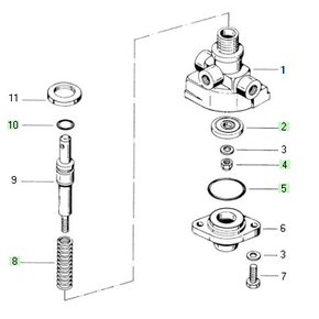 Valvula Freio Mao Vw - Pp1 Todos